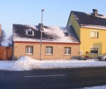 Haus im Winter